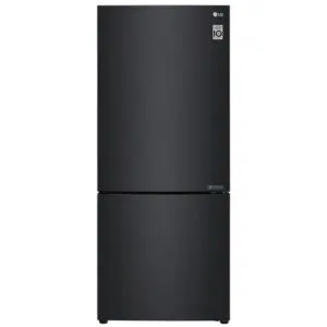 LG 420L Bottom Mount Fridge (Matte Black) GB455MBL 2025