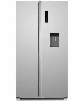 CHiQ 559L Side By Side Fridge Silver CSS557NSD (5 years Warranty)