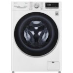 LG Series 5 10kg Front Load Washing Machine WV5-1410W & LG 9kg Heat Pump Dryer (9 Star Energy Rating) DVH9-09W PAIR