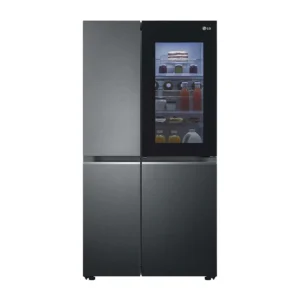 LG  655L Side by Side Fridge in Matte Black Finish GS-VB655MBL