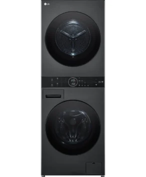 LG 12kg WashTower™ All-In-One Stacked Washer & Dryer  Black Steel WWT-1209B