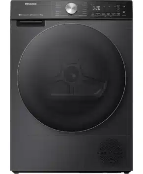 Hisense 9kg Series 7 Heat Pump Dryer (Charcoal Black) HDFS90HAB