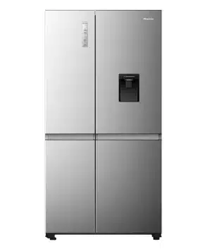 Hisense 649L PureFlat Side by Side Fridge (Silver) HRSBS649SW