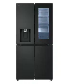 LG  508L Slim French Door Fridge Instaview (Matte Black) GF-V500MBLC