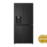 506L Slim French Door Fridge with Non-Plumbed Ice & Water Dispenser GF-LN500MBL