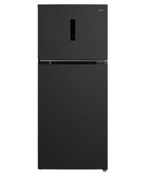 Brand New CHiQ 410L Top Mount Fridge Black Steel CTM409NBS5E 5Years Warranty