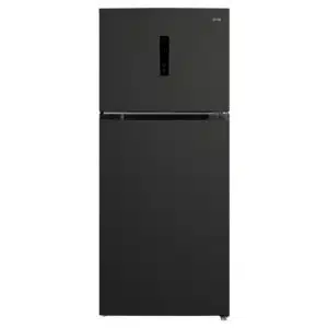 Brand New CHiQ 410L Top Mount Fridge Black Steel CTM409NBS5E 5Years Warranty