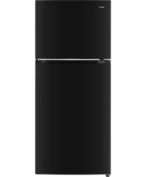 CHiQ CTM407NB3 410L Top Mount Fridge (Black)