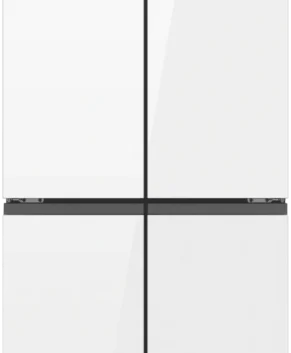 Hisense 483L White Glass Door Slim French Door Refrigerator HRCD483G