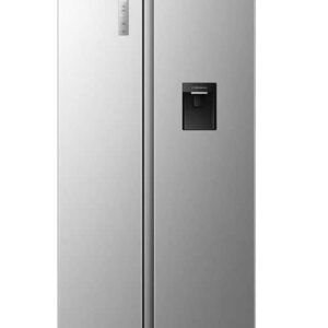 Hisense 540L PureFlat Side By Side Fridge - Silver HRSBS540SW