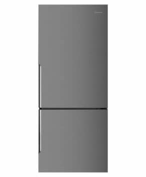Westinghouse 425L bottom freezer fridge - Dark stainless steel WBE4500BC