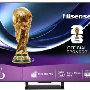 Hisense 75" U7QAU 4K ULED Mini LED Smart TV 2025 165Hz 75U7QAU