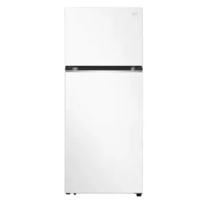 LG 375L Top Mount Fridge Freezer - White GT-5W