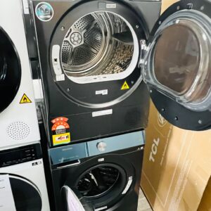 Pair Hisense 12KG Front Load Washing Machine and 9KG heat pump dryer