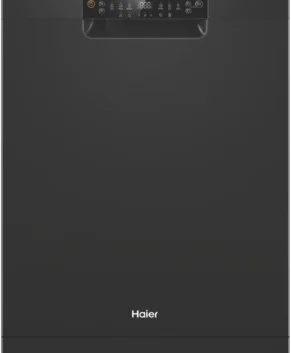 Haier 500 Series Freestanding Dishwasher - Black HDW15F2B1