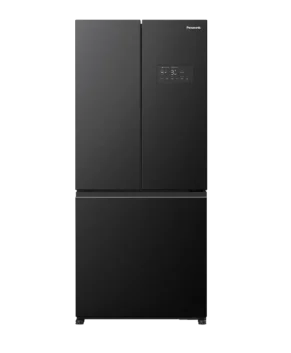 Panasonic 500L Prime+ Premium French Door Fridge - Dark Stainless Steel NR-CW530HVKA